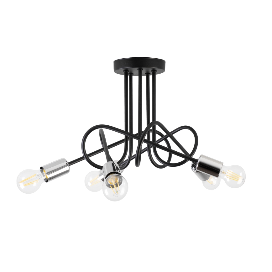 Żyrandol natynkowy OXFORD 5xE27/15W/230V