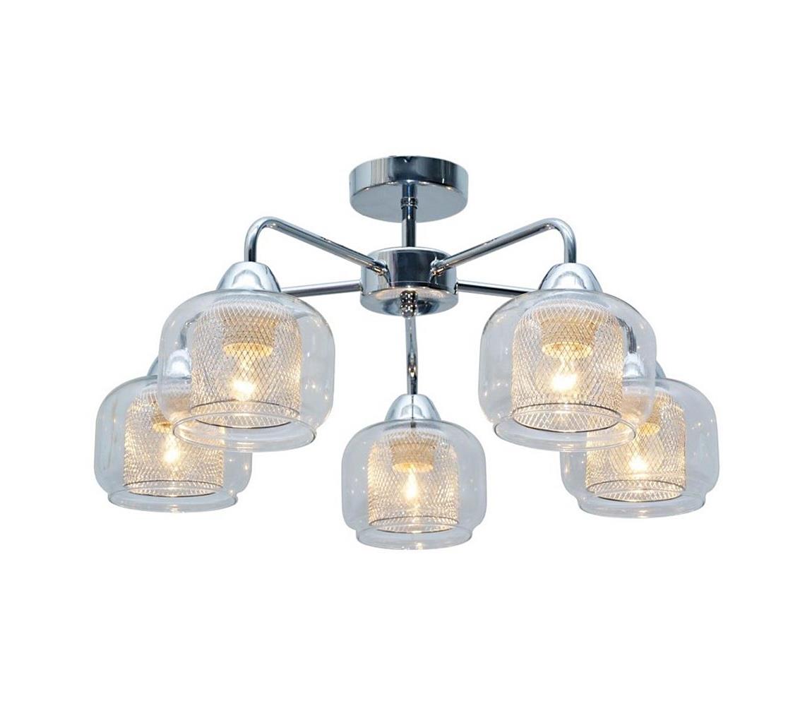 Żyrandol natynkowy RAY 5xE14/40W/230V