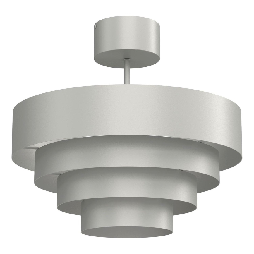 Żyrandol natynkowy RINGS 1xE27/15W/230V chrom błyszczący