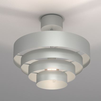Żyrandol natynkowy RINGS 1xE27/15W/230V chrom błyszczący
