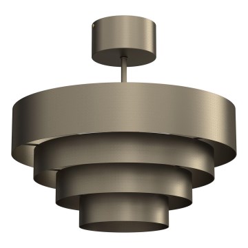 Żyrandol natynkowy RINGS 1xE27/15W/230V mosiądz