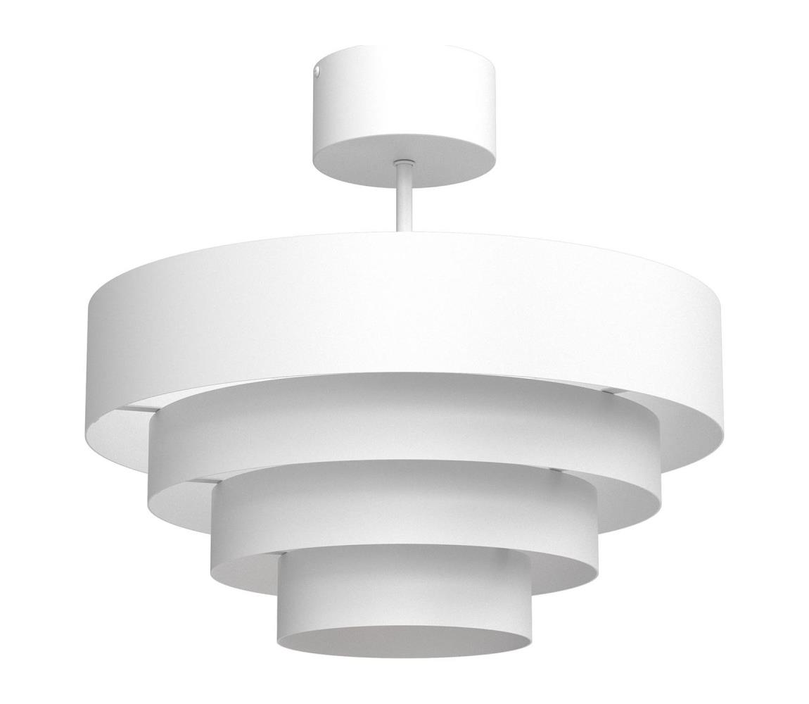 Żyrandol natynkowy RINGS 2xE27/15W/230V biały