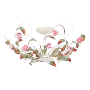 Żyrandol natynkowy ROSE 3xE14/60W/230V