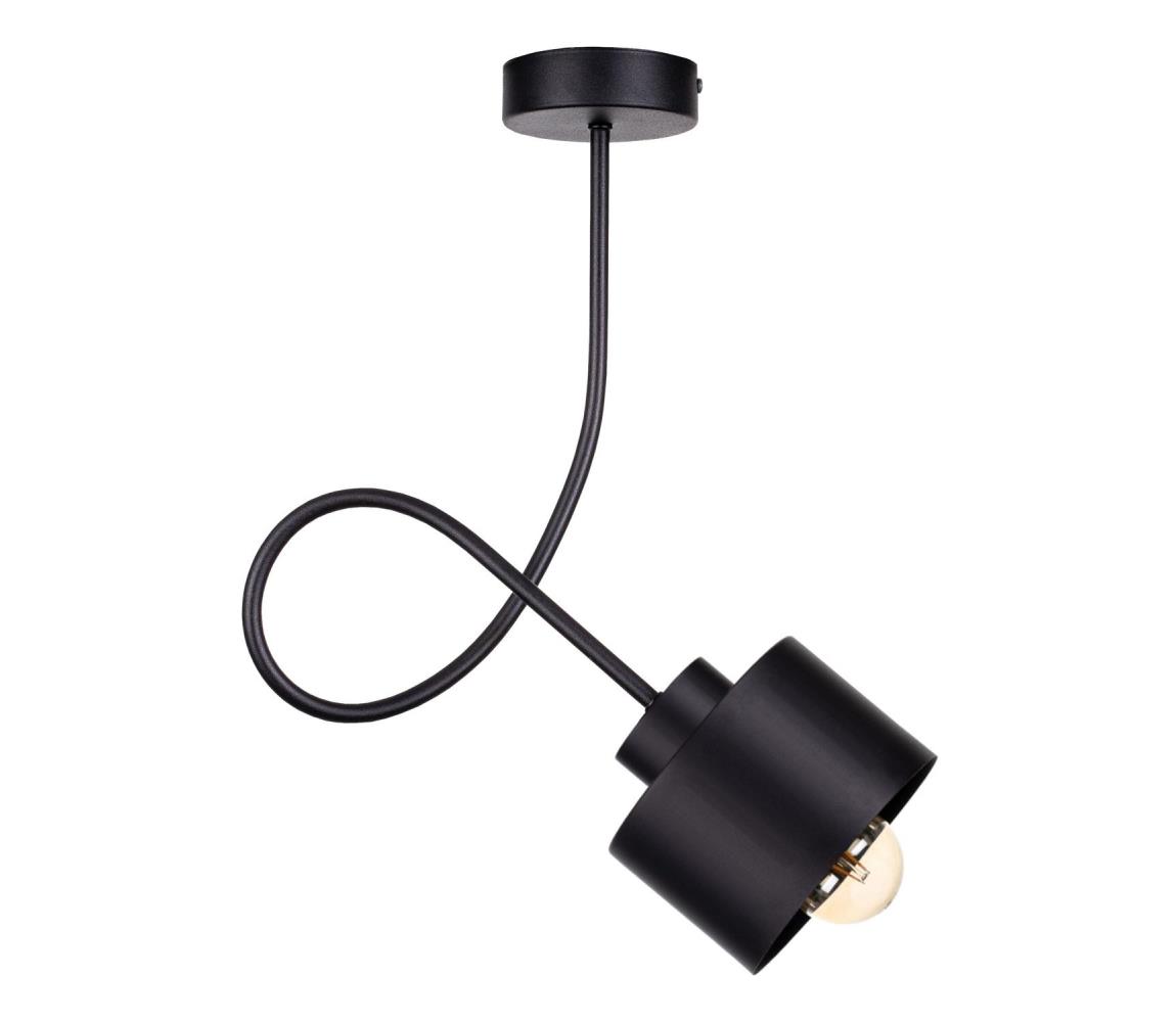 Żyrandol natynkowy SIMPLY BLACK 1xE27/60W/230V