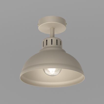 Żyrandol natynkowy SVEN 1xE27/15W/230V beżowy