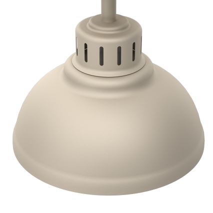 Żyrandol natynkowy SVEN 1xE27/15W/230V beżowy