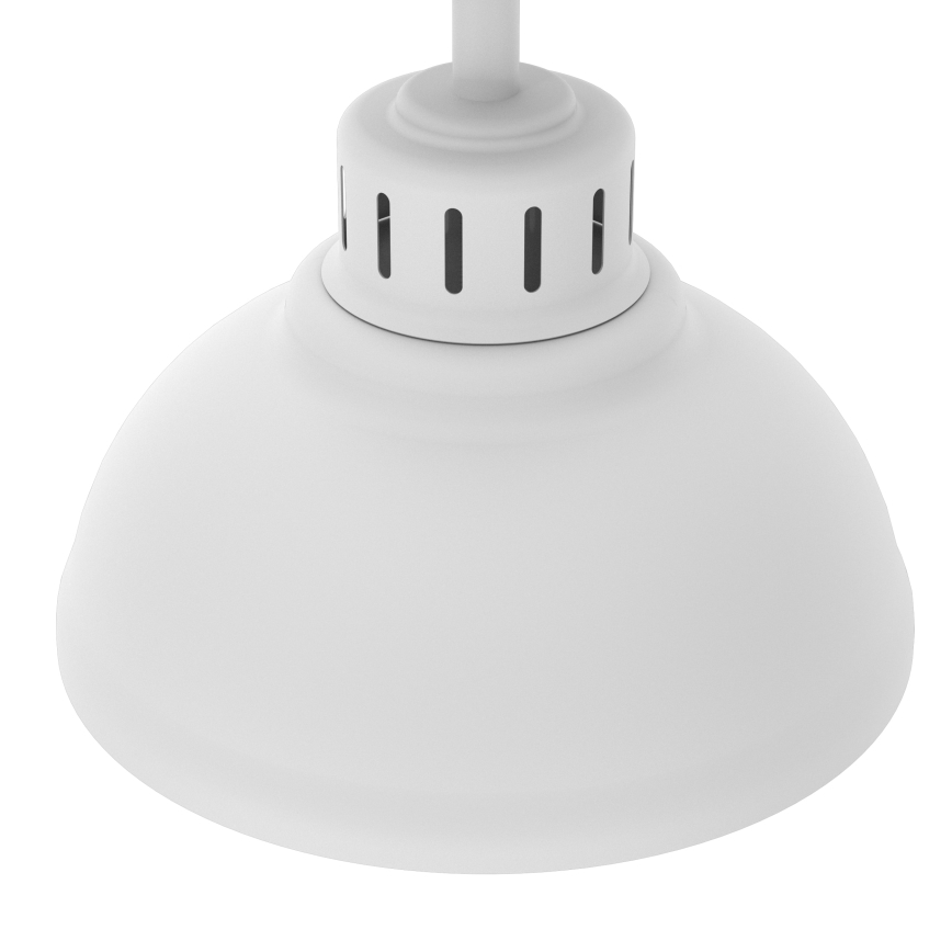 Żyrandol natynkowy SVEN 1xE27/15W/230V biały