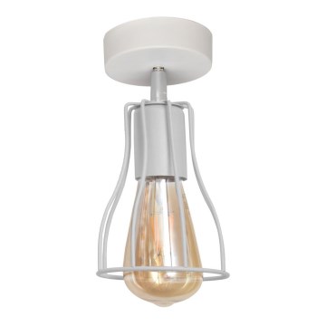 Żyrandol natynkowy TUBE II 1xE27/15W/230V biały