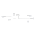 Żyrandol natynkowy VECTOR 6xE27/15W/230V biały