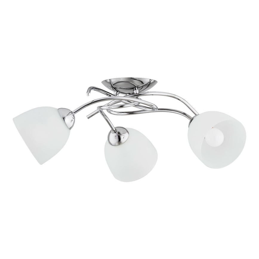Żyrandol natynkowy VERWIL 3xE27/15W/230V chrom błyszczący