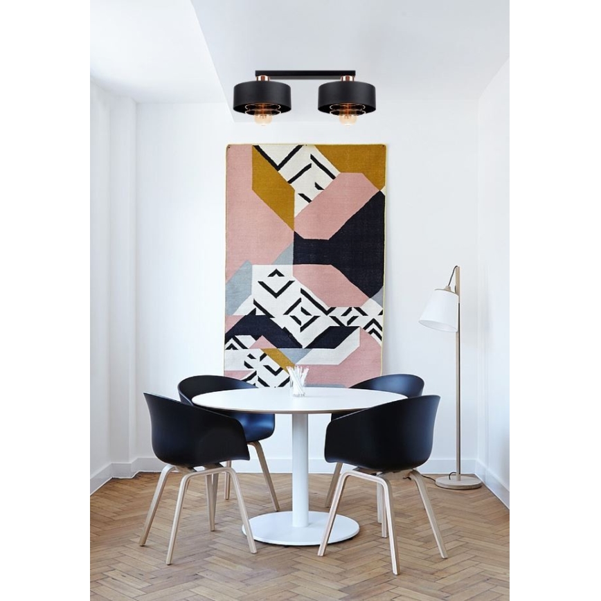 Żyrandol natynkowy VEST 2xE27/60W/230V