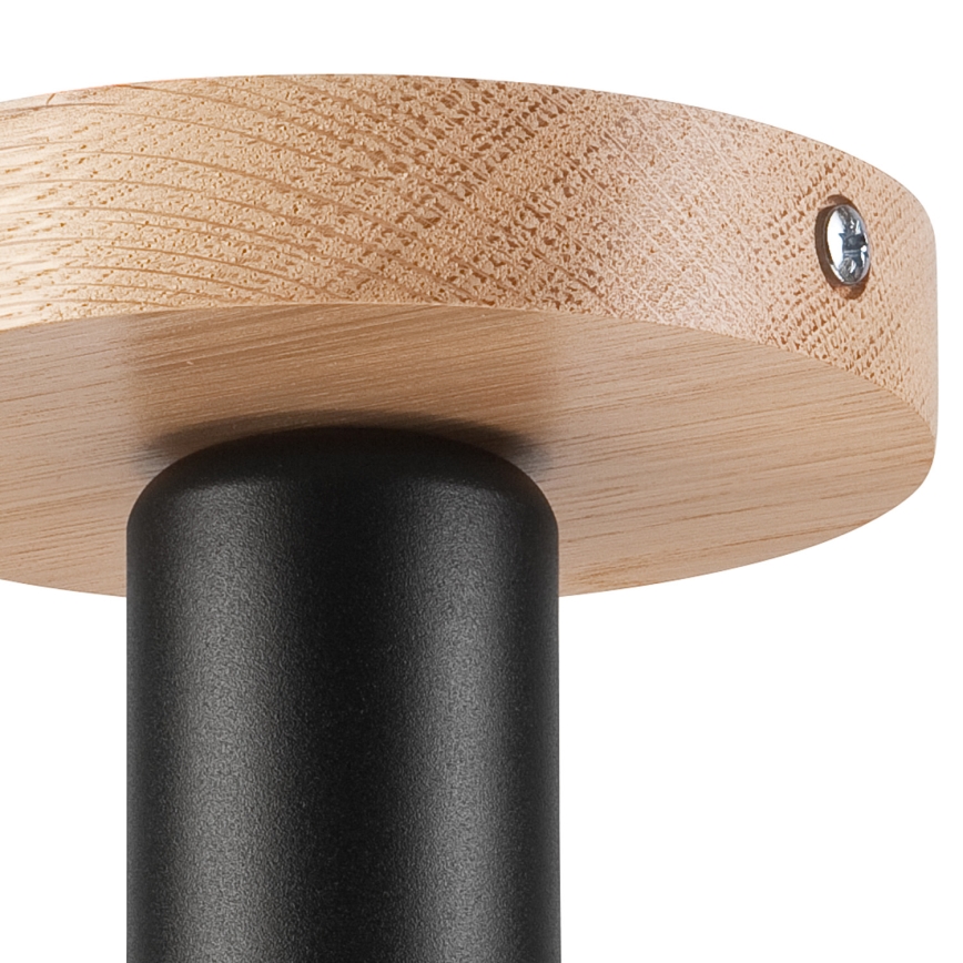 Żyrandol natynkowy VITO OAK 1xE27/60W/230V dąb