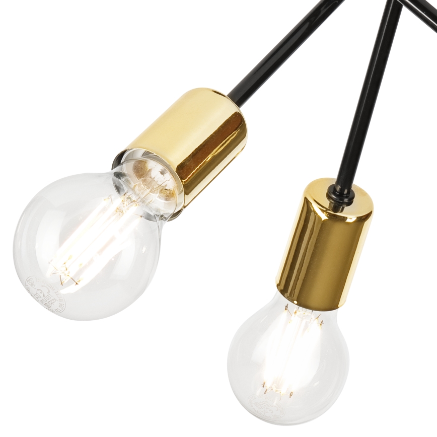 Żyrandol PRIYA 3xE27/15W/230V czarny