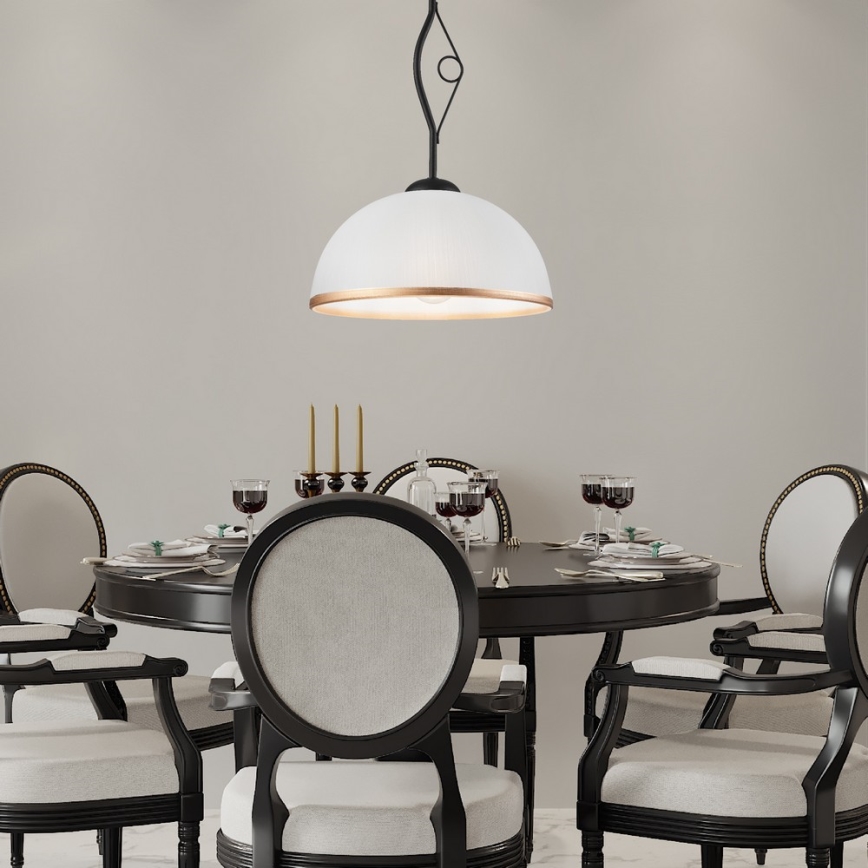 Żyrandol RETRO 1xE27/60W/230V