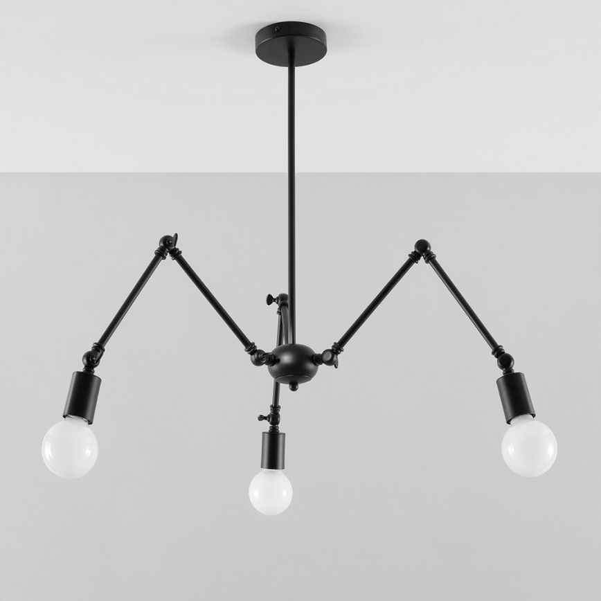 Żyrandol wiszący STARK 3xE27/60W/230V