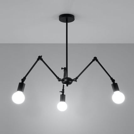 Żyrandol wiszący STARK 3xE27/60W/230V