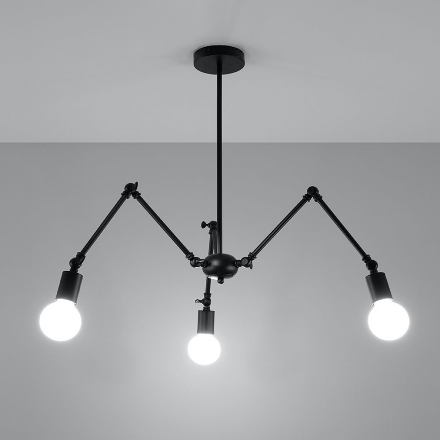 Żyrandol wiszący STARK 3xE27/60W/230V