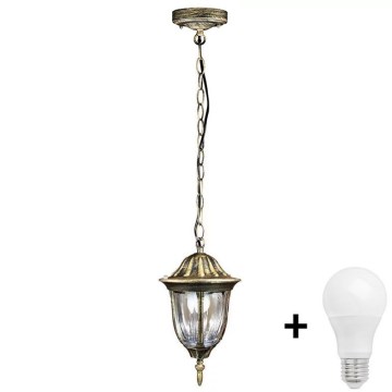 Żyrandol zewnętrzny LED FLORENCJA 1xE27/10W/230V IP43